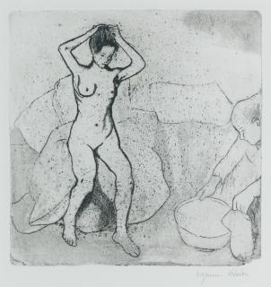 Suzanne Valadon - Catherine prepare le tub; Catherine Accroupie 2