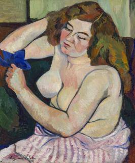Suzanne Valadon - Femme nue assise