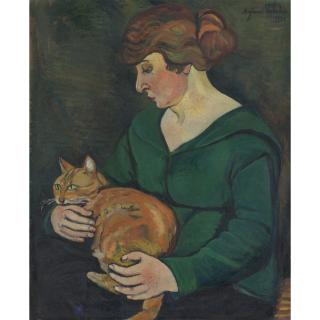 Suzanne Valadon - Louson Et Raminou