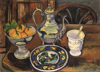 Suzanne Valadon - Nature Morte À La Coupe De Fruits