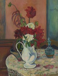 Suzanne Valadon - Nature morte au vase de fleurs