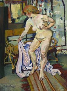 Suzanne Valadon - Nu à la draperie