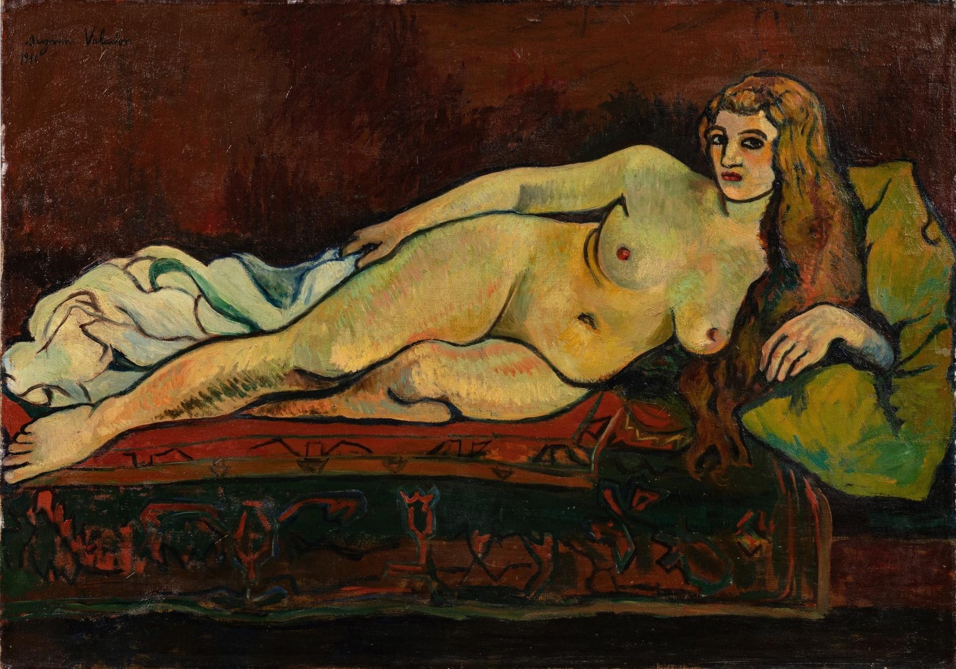 Suzanne Valadon - Nu allongé sur un canapé