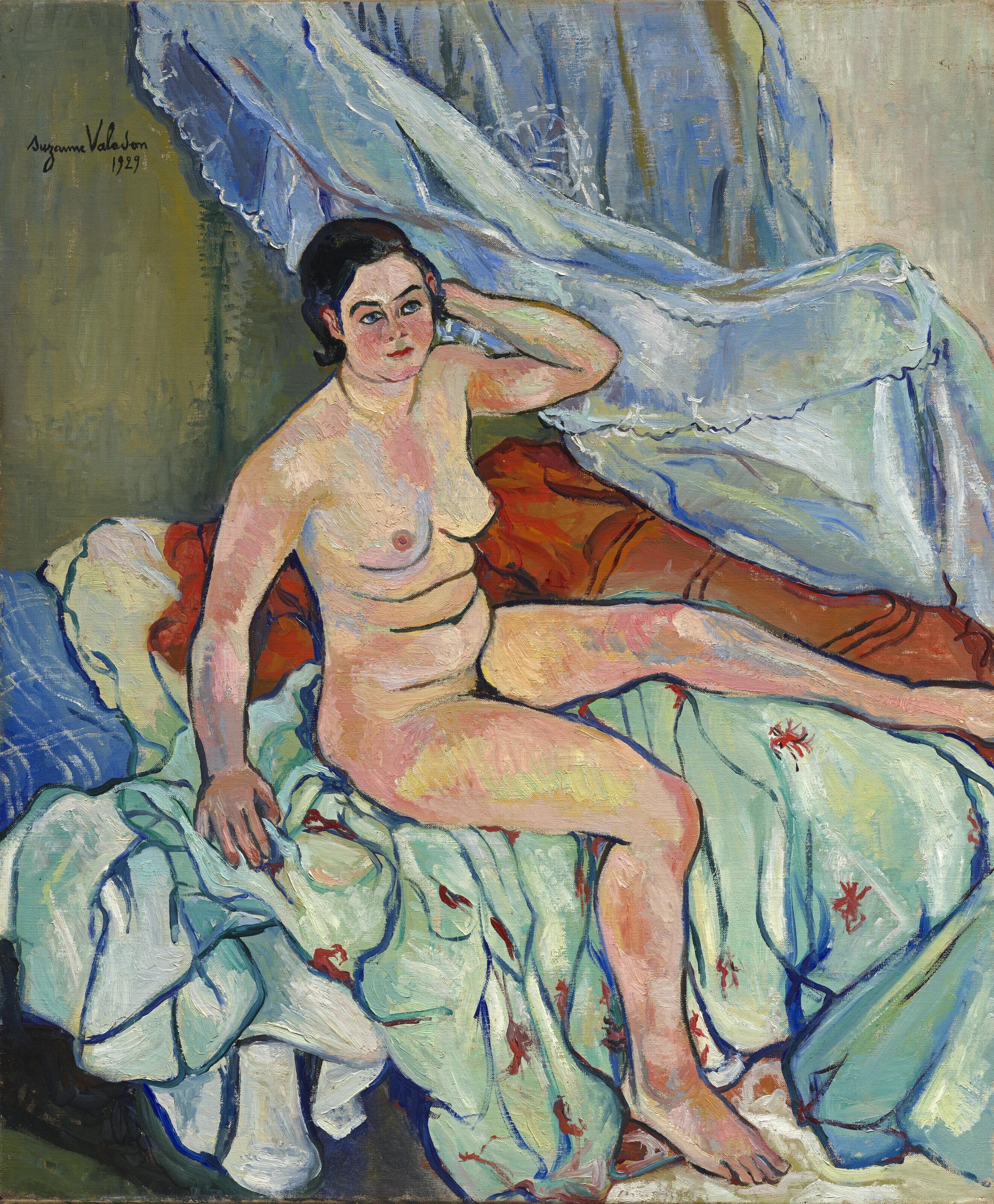 Suzanne Valadon - Nu assis au bord d\'un lit