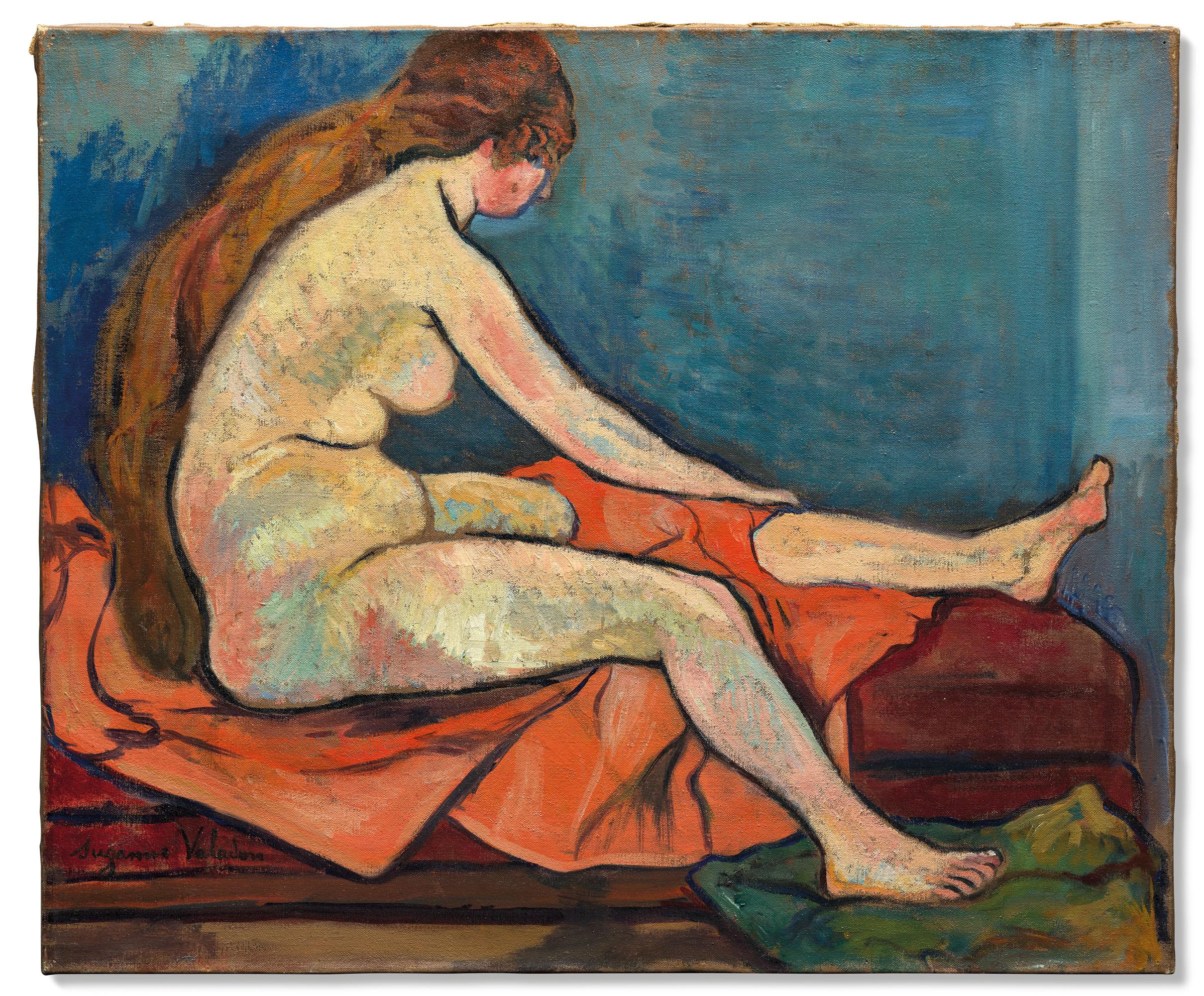 Suzanne Valadon - Nu Assis De Profil