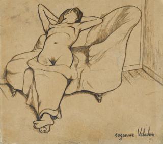 Suzanne Valadon - Nu Au Canapé