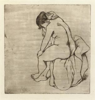 Suzanne Valadon - [Nude Washing]