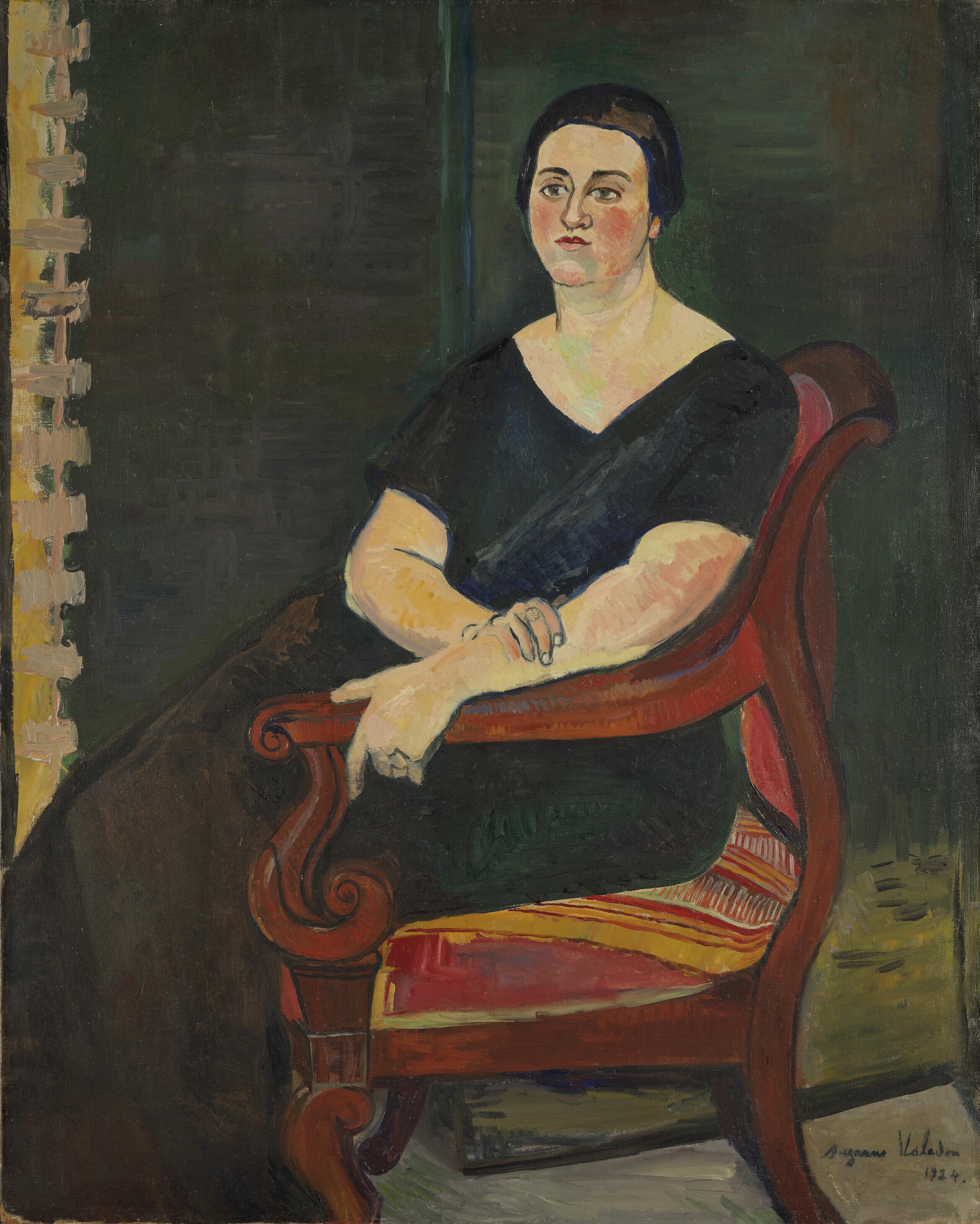 Suzanne Valadon - Portrait de Madame Germaine Eisenmann