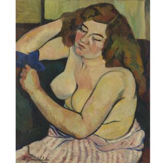 Suzanne Valadon - Torse Au Ruban Bleu
