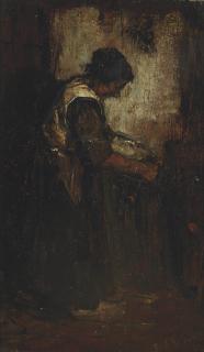 Suze Bisschop-Robertson - A peasant going about her chores