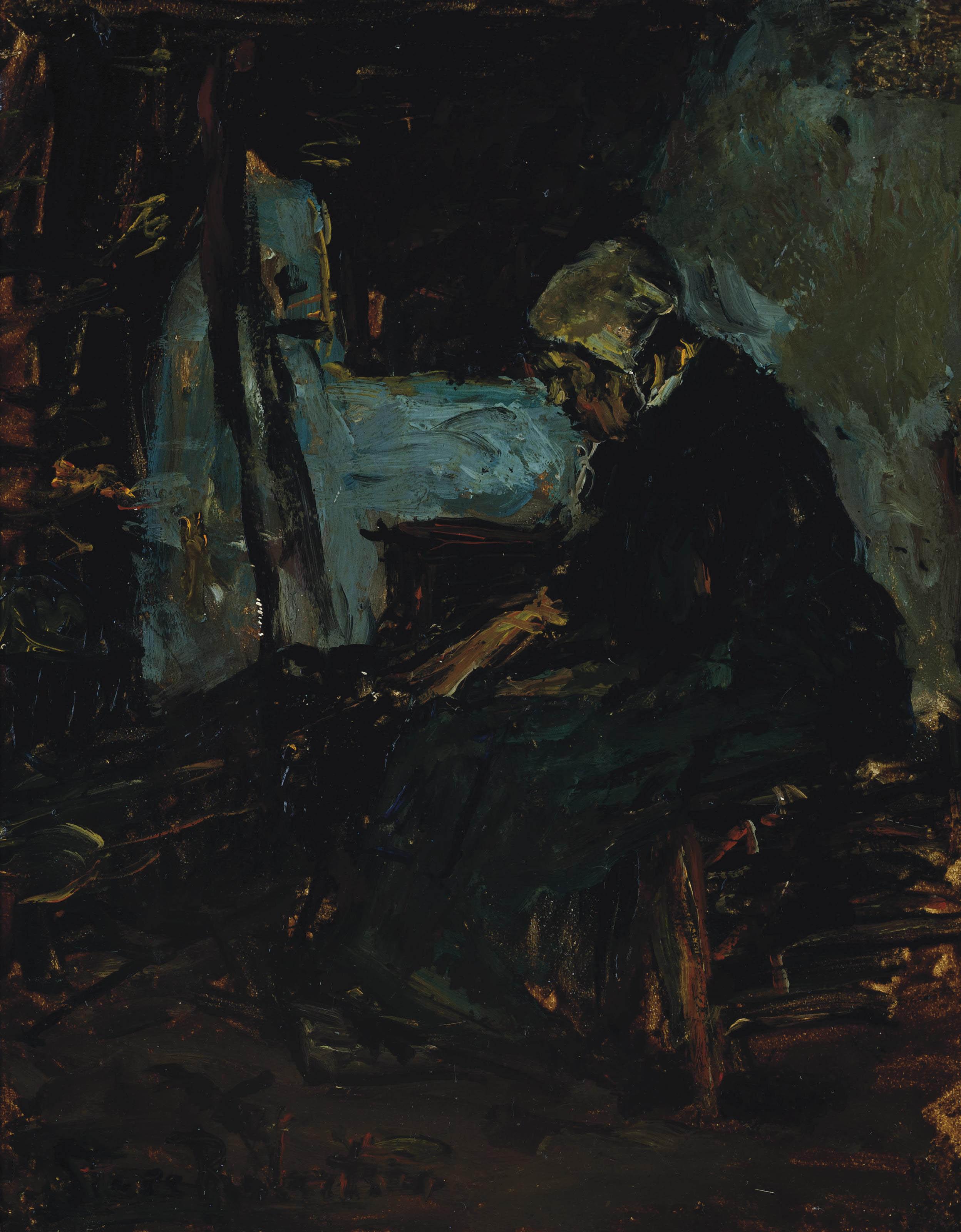 Suze Bisschop-Robertson - Stoking the fire