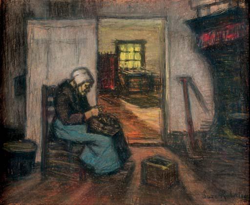 Suze Robertson - Pealing the potatoes