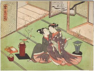 Suzuki Harunobu - Flowers (Hana)