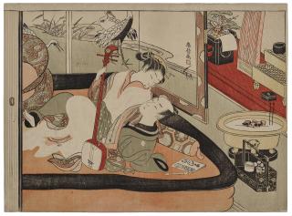 Suzuki Harunobu - Performance intermission