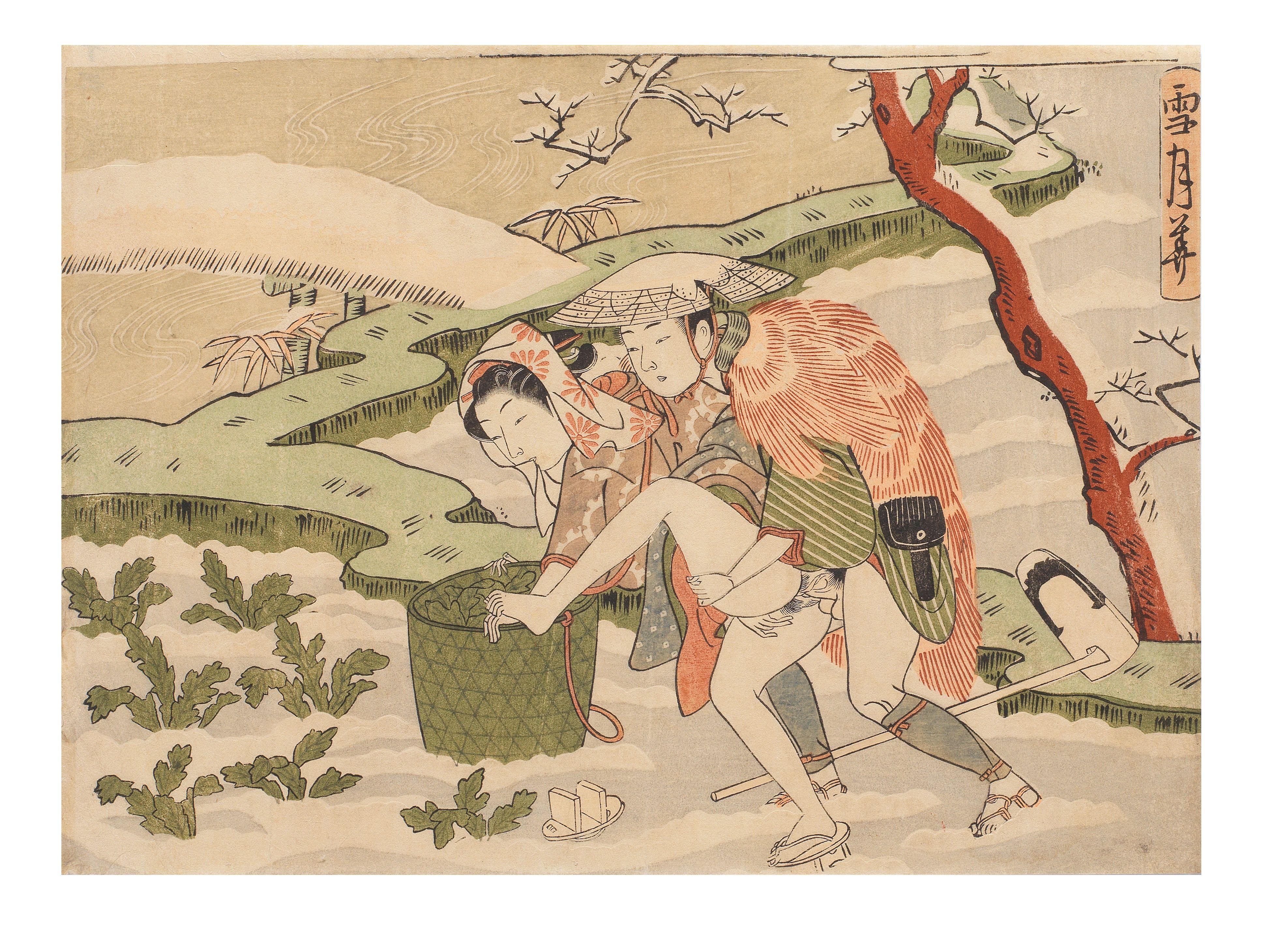 Suzuki Harunobu - Yuki (Snow)