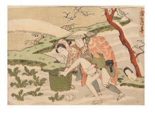 Suzuki Harunobu - Yuki (Snow)