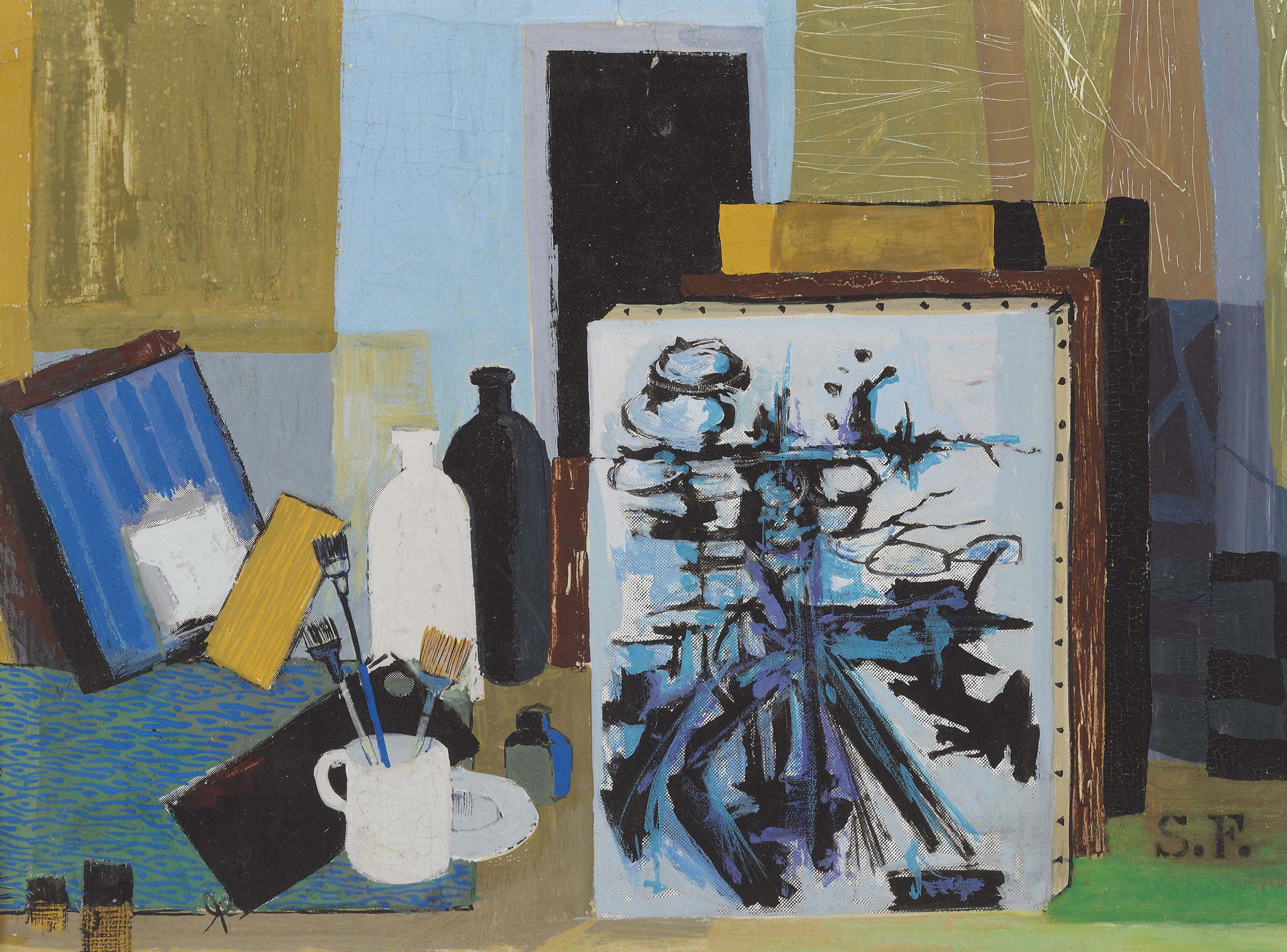 Suzy Frelinghuysen - Artist\'s Studio