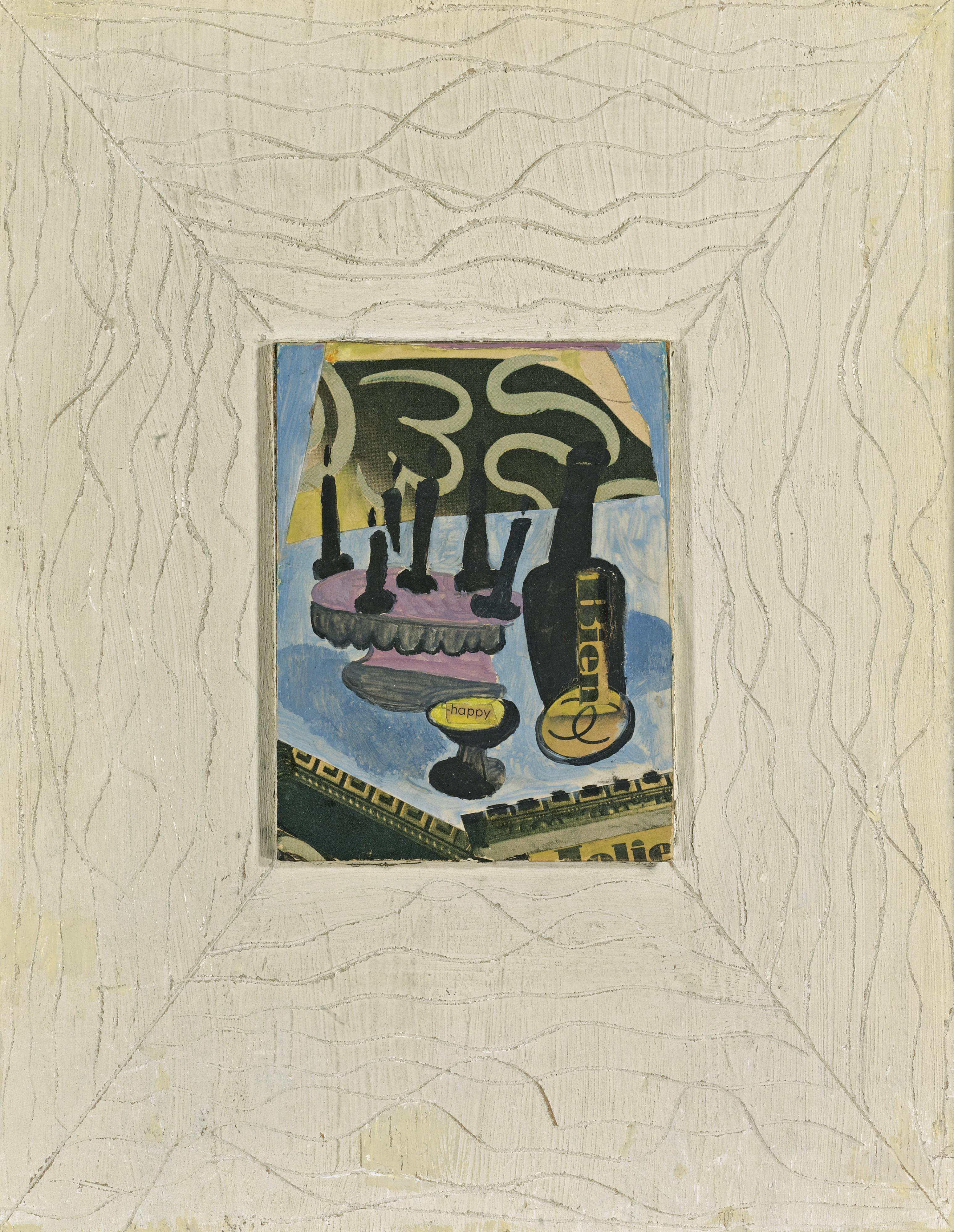 Suzy Frelinghuysen - Birthday Collage For Ilya Bolotowsky