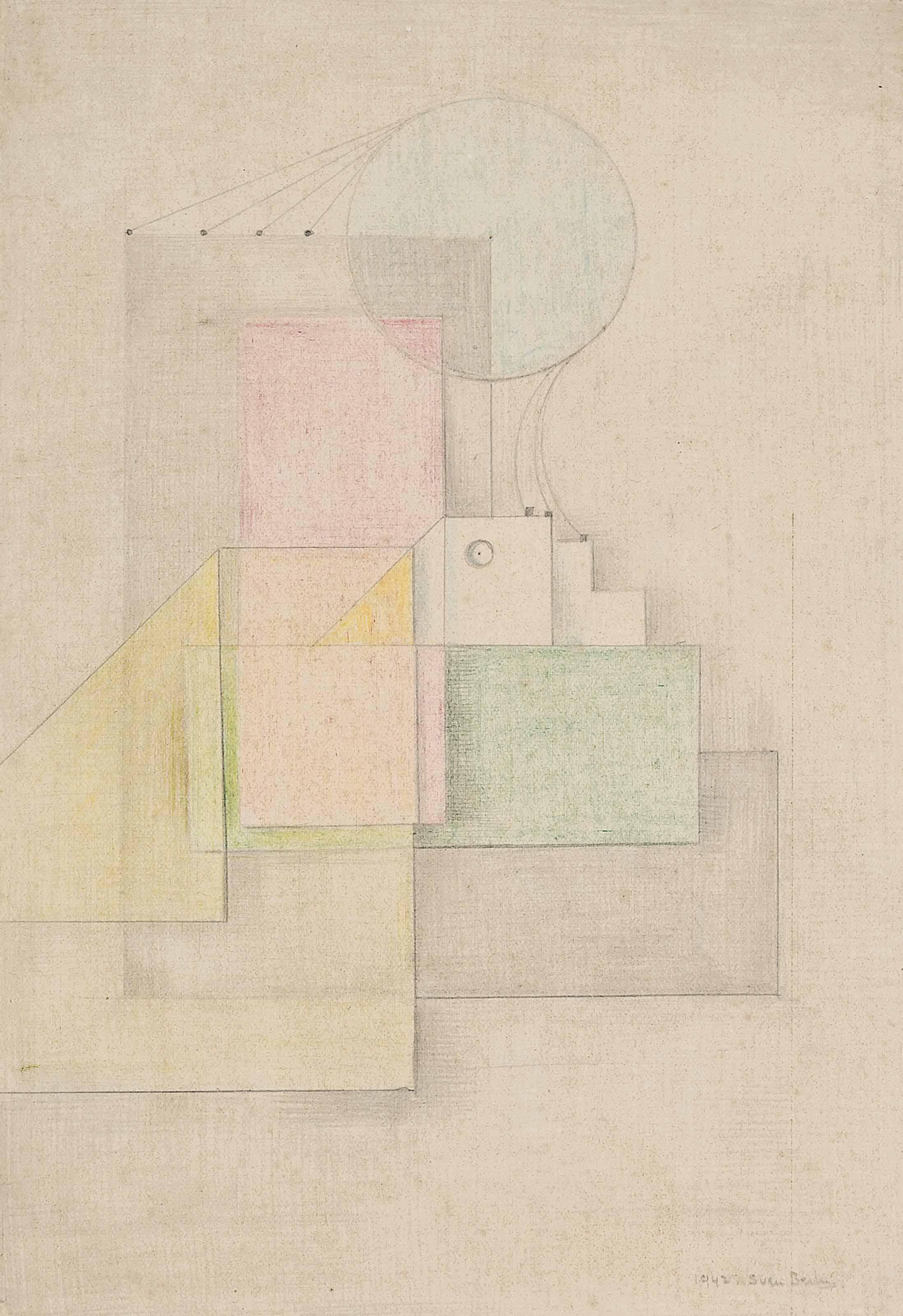 Sven Berlin - Construction Drawing; and Houses into Construction
