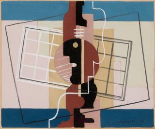 Sven Jonson - Komposition med fönster