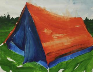 Sven Kroner - Ohne Titel (Zelt)