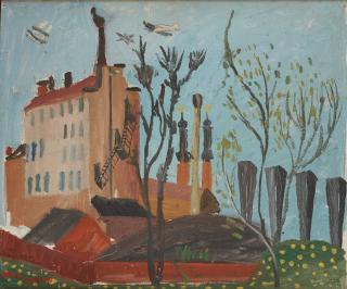 Sven X:et Erixson - Landscape in springtime