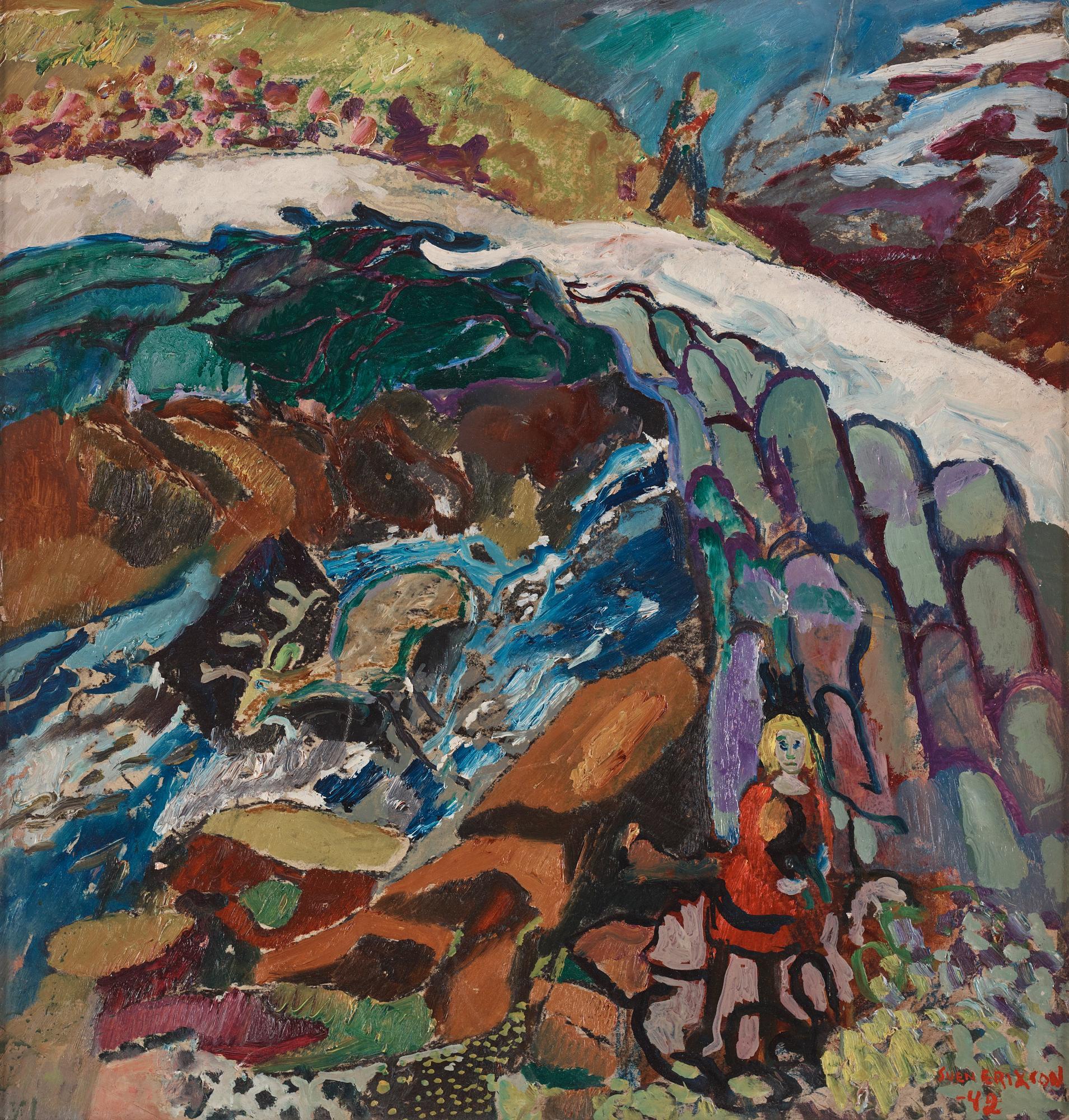 Sven X:et Erixson - Mountain Landscape