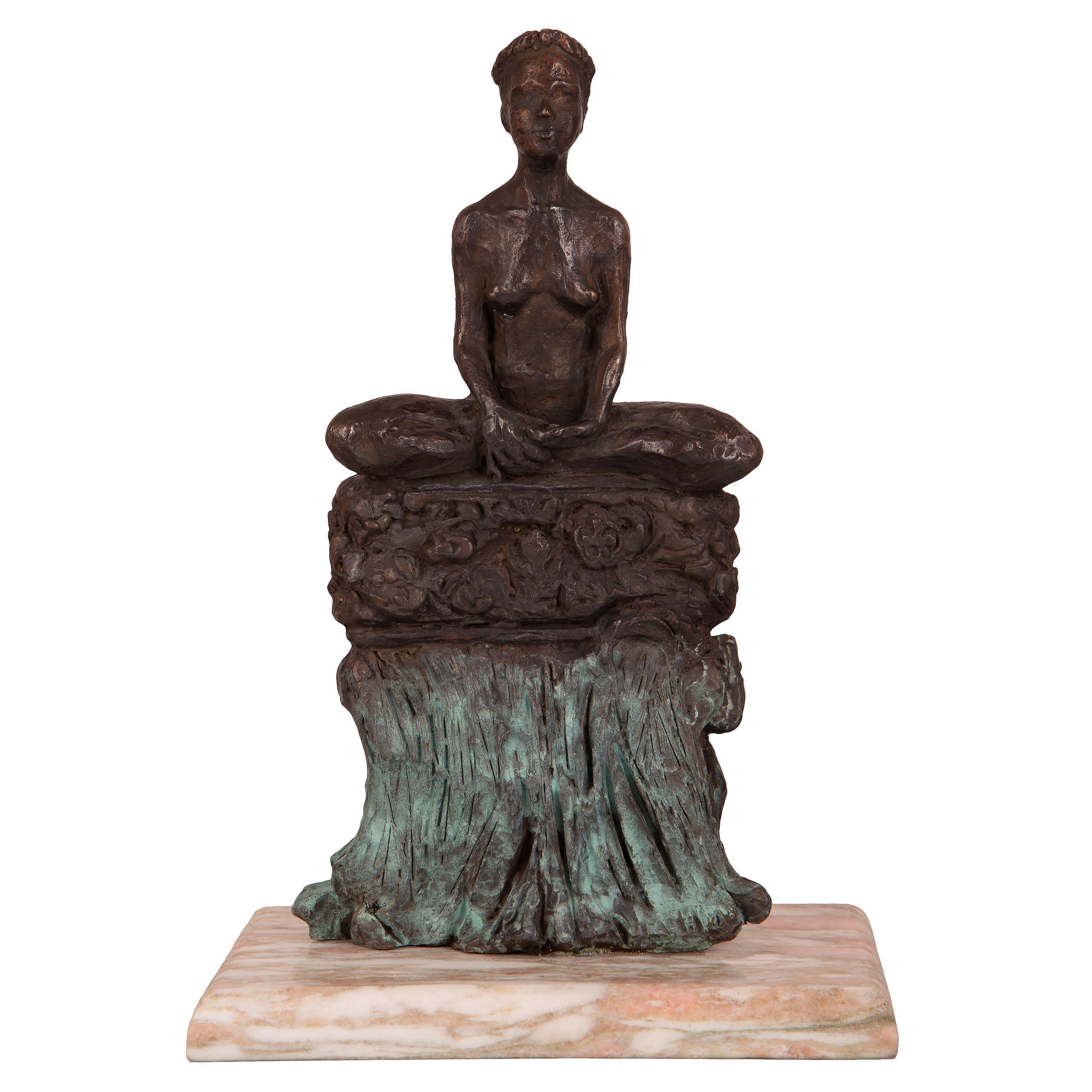 Svetlana K-Lié - \'Brush-woman / Female Buddha\' from the series Transformation of a Woman, 2019