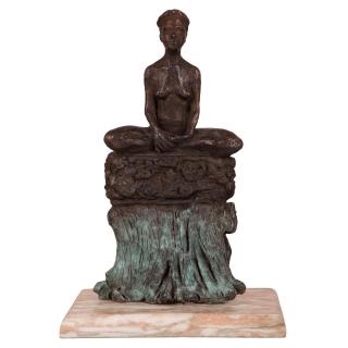 Svetlana K-Lié - \'Brush-woman / Female Buddha\' from the series Transformation of a Woman, 2019