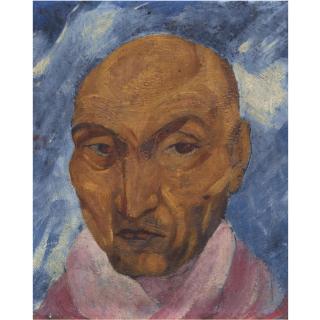 Sviatoslav Roerich - Portrait Of A Tibetan Man