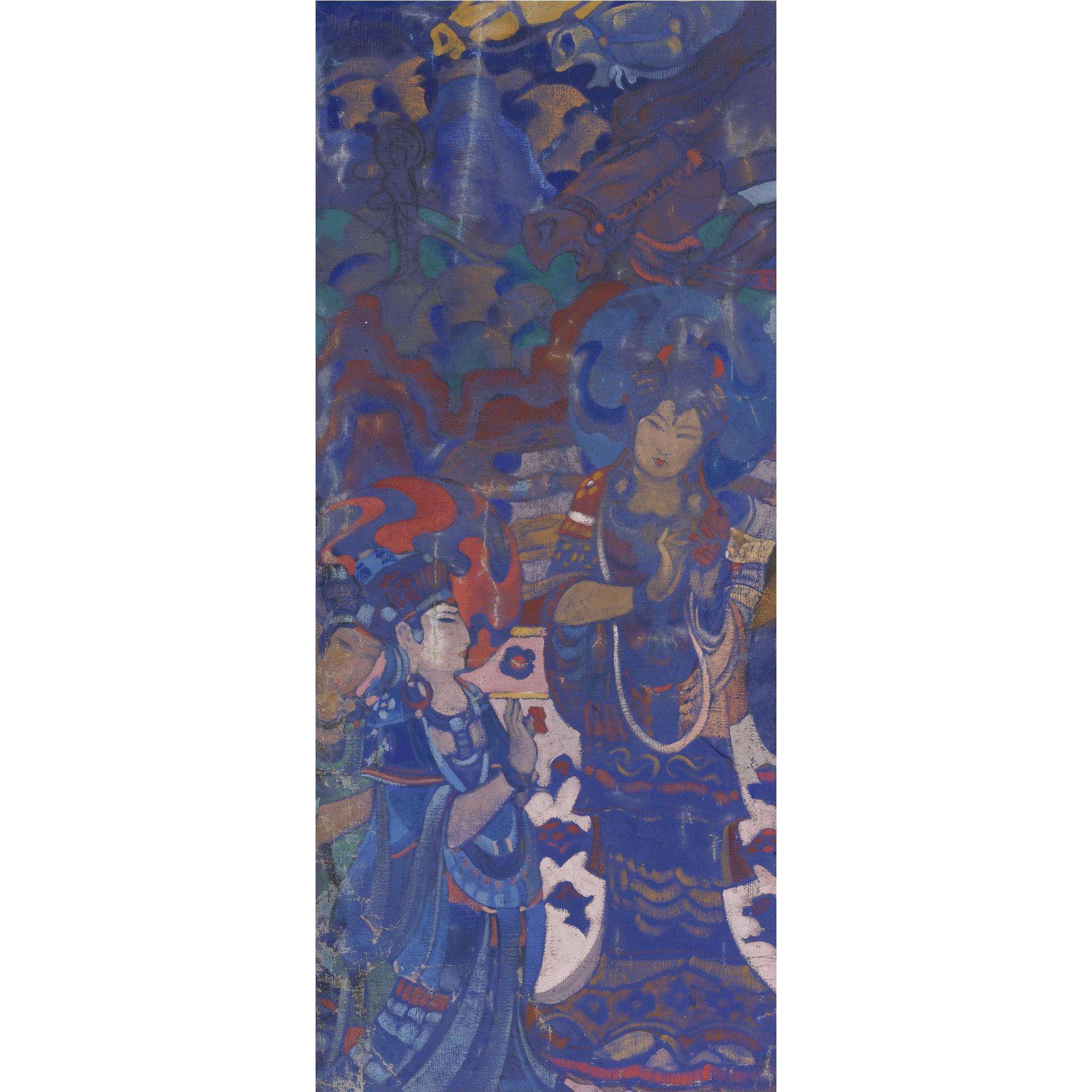 Sviatoslav Roerich - Russian The Dietes, Circa 1920S