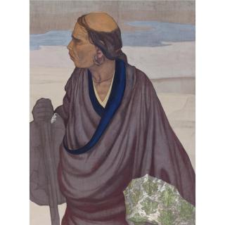 Sviatoslav Roerich - Russian The Sojourner, Circa 1920S