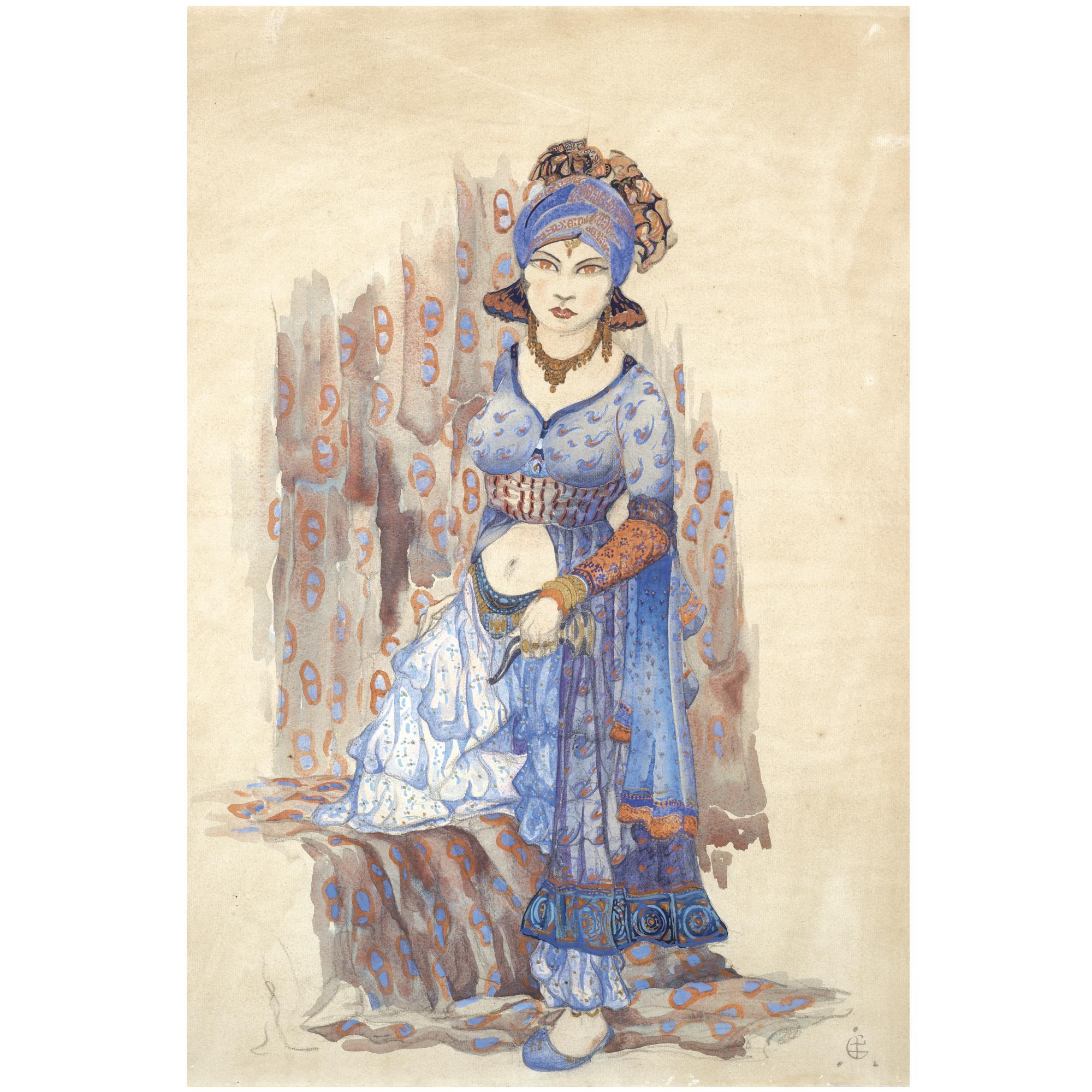 Sviatoslav Roerich - Tibetan Beauty