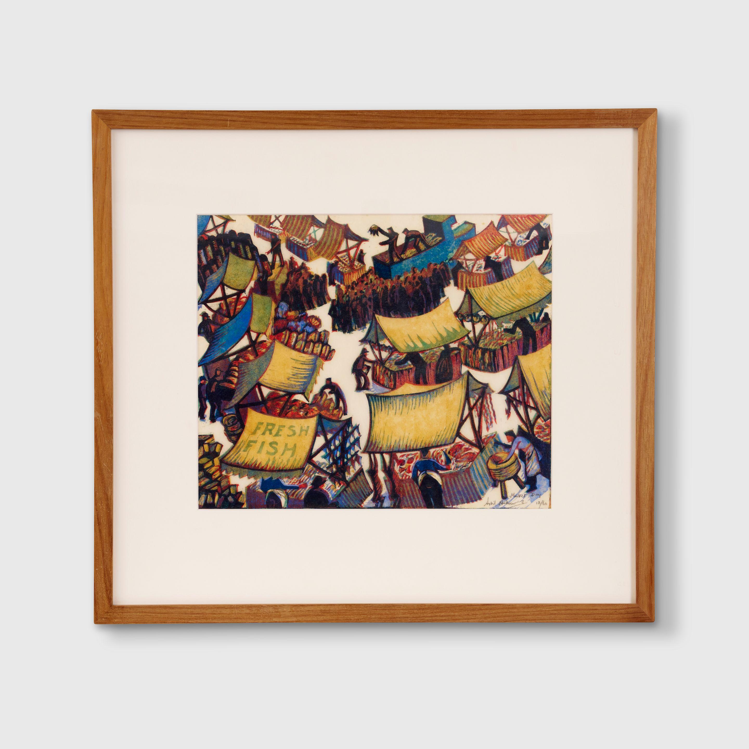 Sybil Andrews CPE - Market Day, 1936