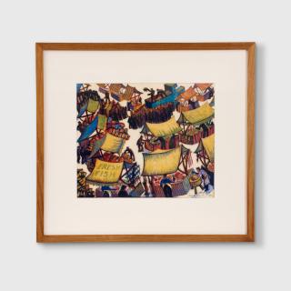 Sybil Andrews CPE - Market Day, 1936