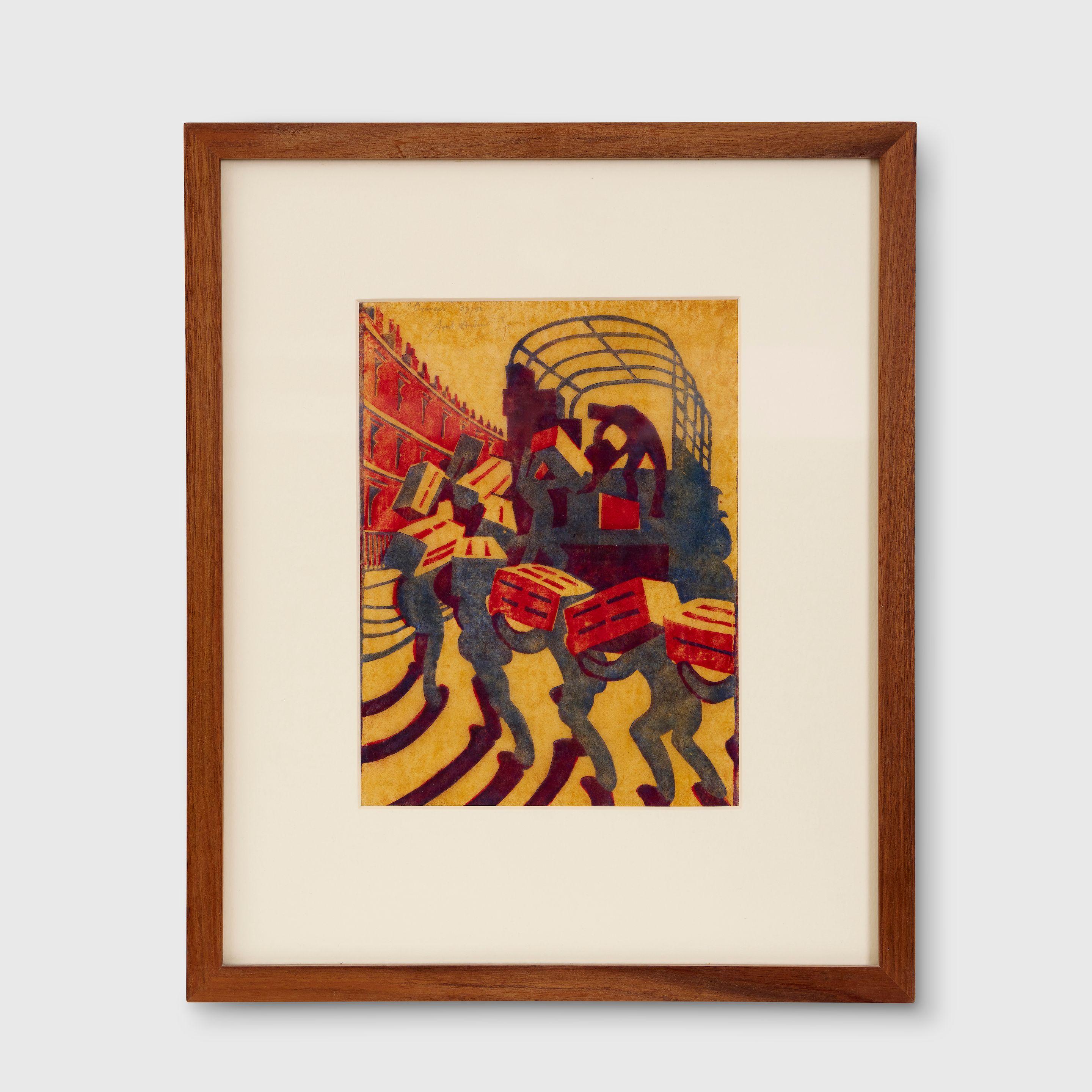 Sybil Andrews CPE - Oranges, 1929