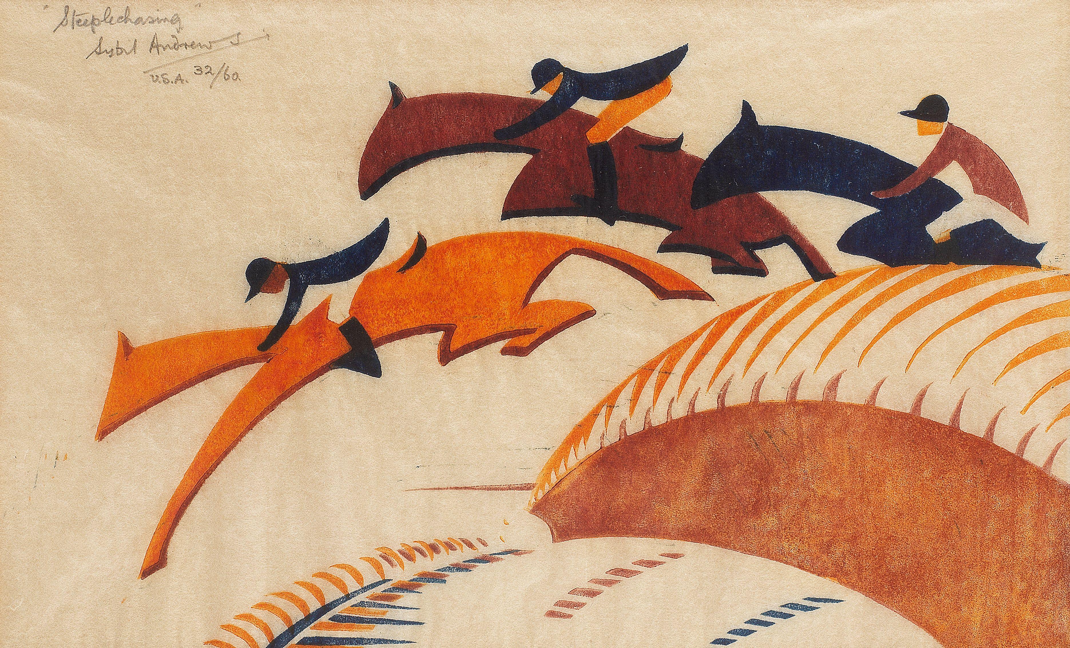 Sybil Andrews CPE - Steeplechasing