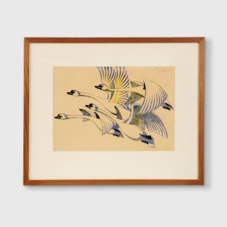 Sybil Andrews CPE - Swans, 1939