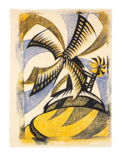 Sybil Andrews Cpe - The Windmill