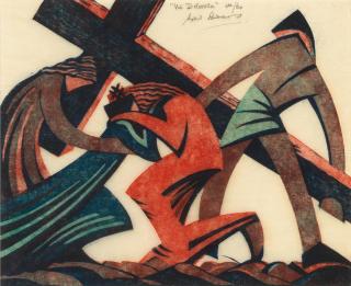 Sybil Andrews CPE - Via Dolorosa, 1935