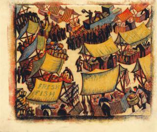 Sybil Andrews - Market Day