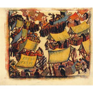 Sybil Andrews - Market Day