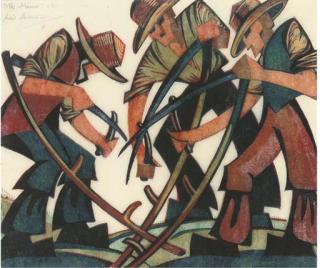 Sybil Andrews - Mowers (Coppel SA39)