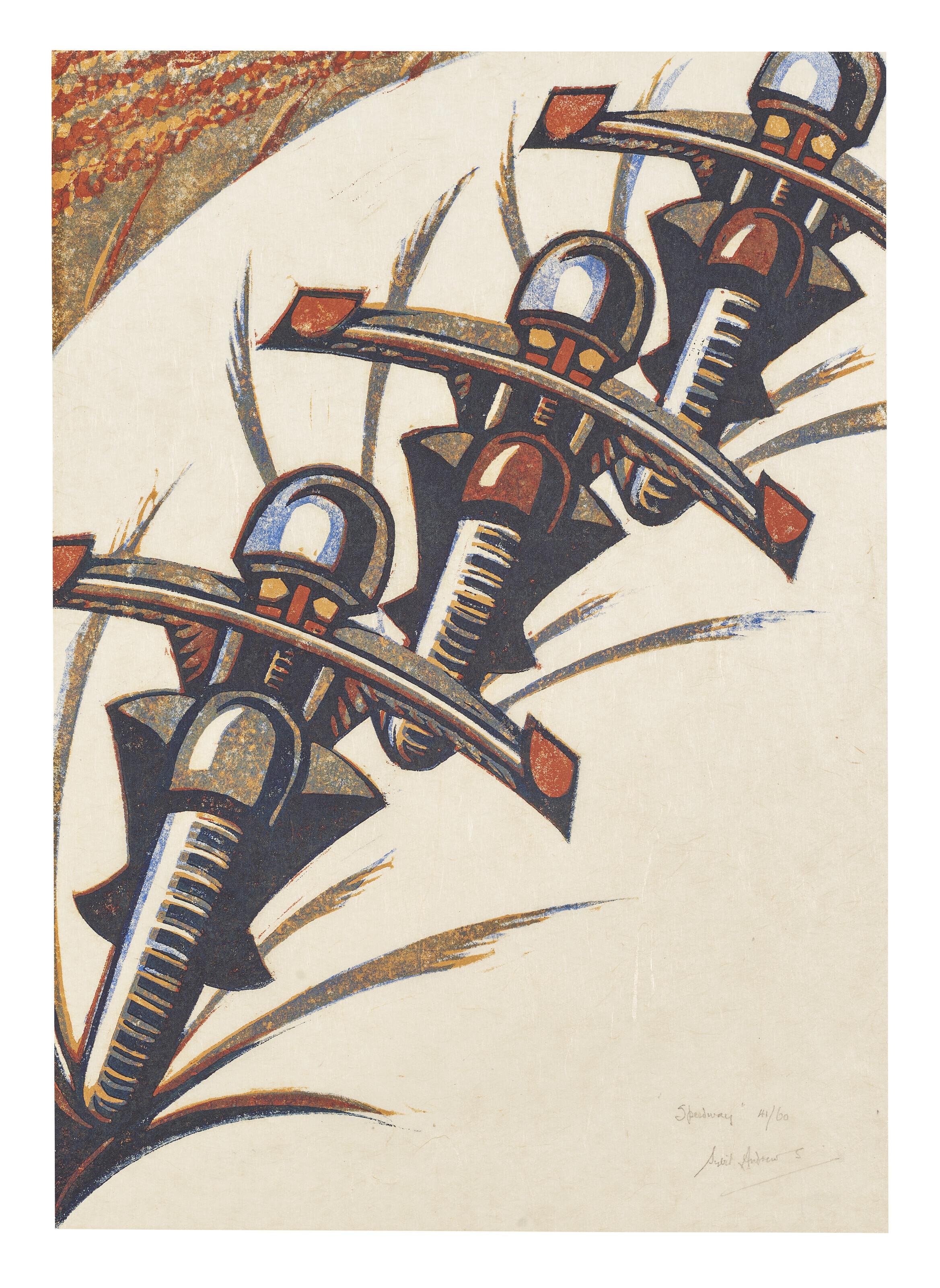 Sybil Andrews - Speedway