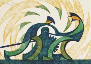 Sybil Andrews - The Winch (Coppel SA 6)