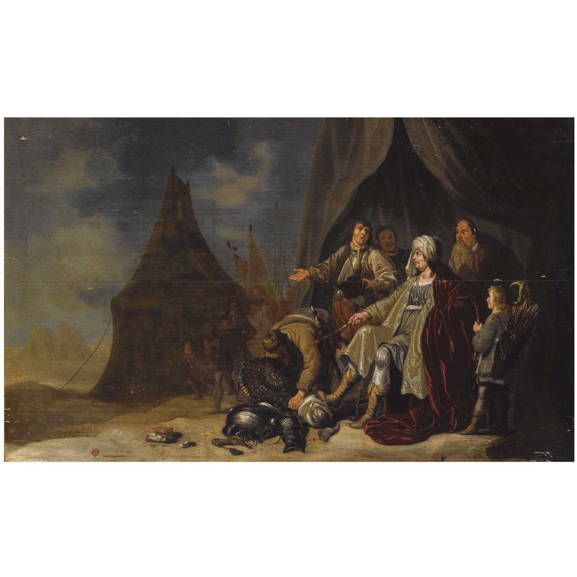 Sybrand van Beest - David Refusing Weapons For His Fight With Goliath (I Sam. 17:31-45)