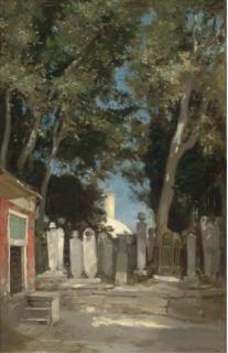 Sydney Adamson - The Mosque of Eyab, Constantinople