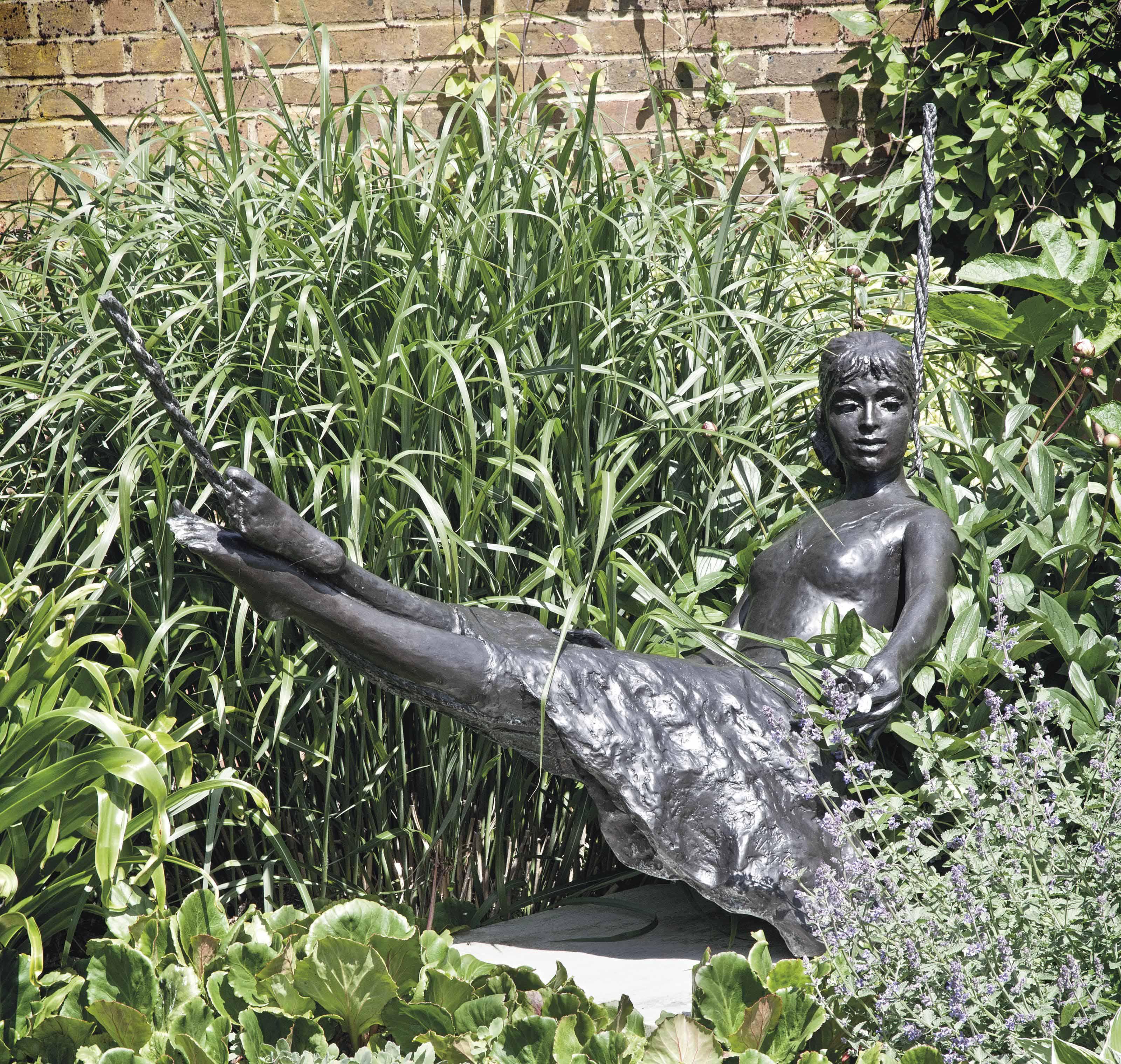 Sydney Harpley, R.A. - Girl In A Hammock