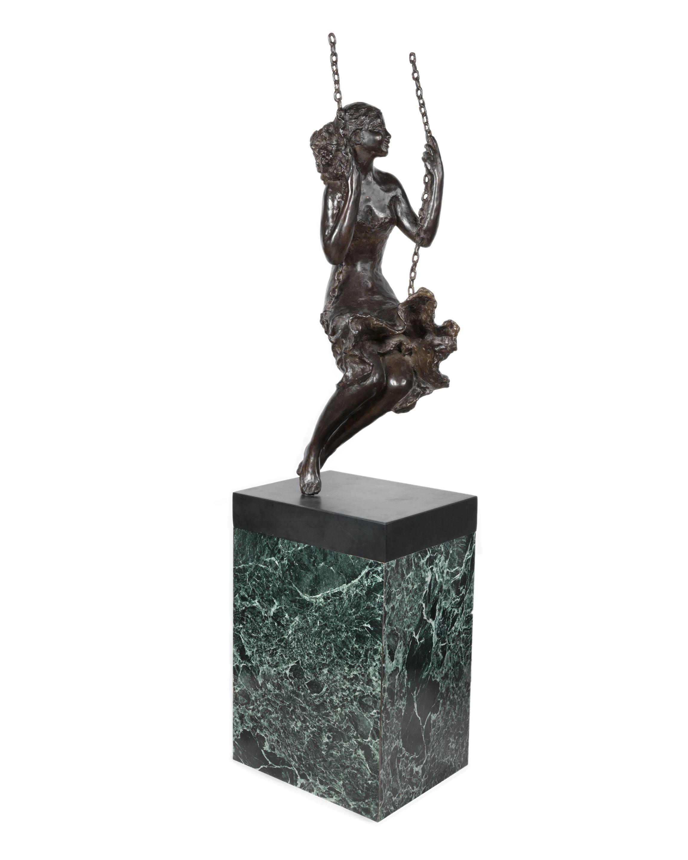 Sydney Harpley R.A. - Girl on a Swing