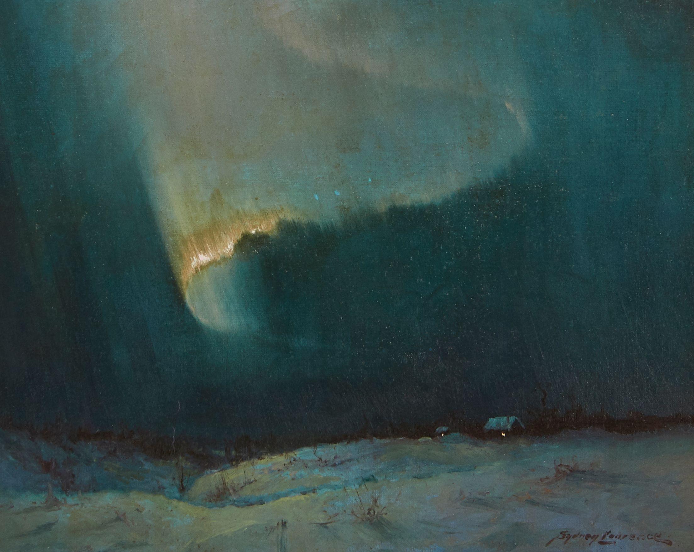 Sydney Laurence - Aurora Borealis, Juneau